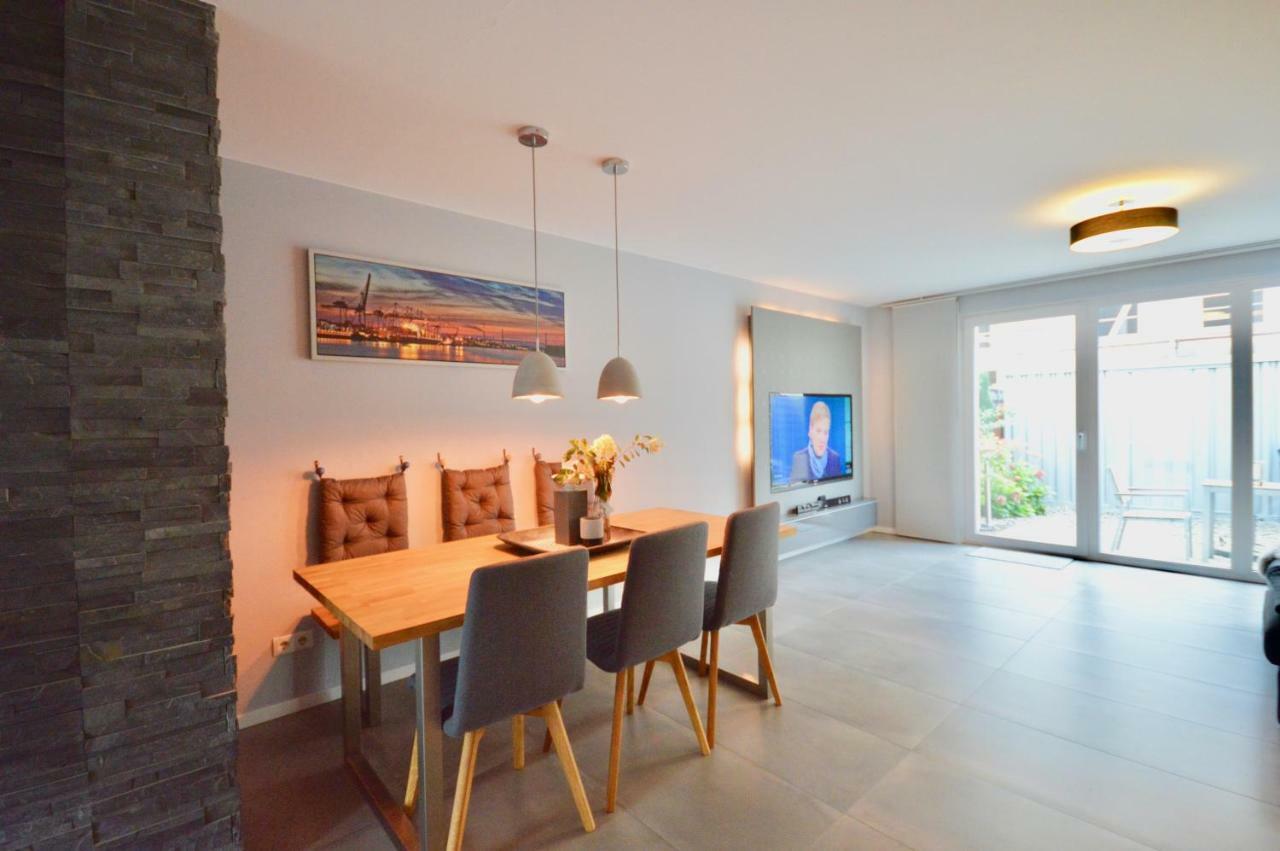 Ferienwohnung Urbaner Lifestyle im klimaneutralen Effizienzhaus Hamburg Exterior foto